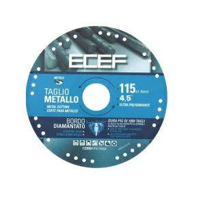 Disco diamantato 115mm per metalli ECEF 9899 Weekendaanbieding