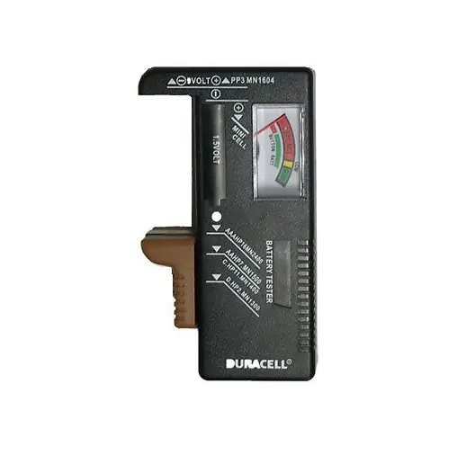 Hete Deal Duracell tester batterie 1027
