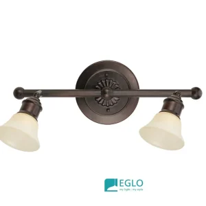 Shop Nu plafoniera ALAMO per interno Eglo 2 luci 89058 30537