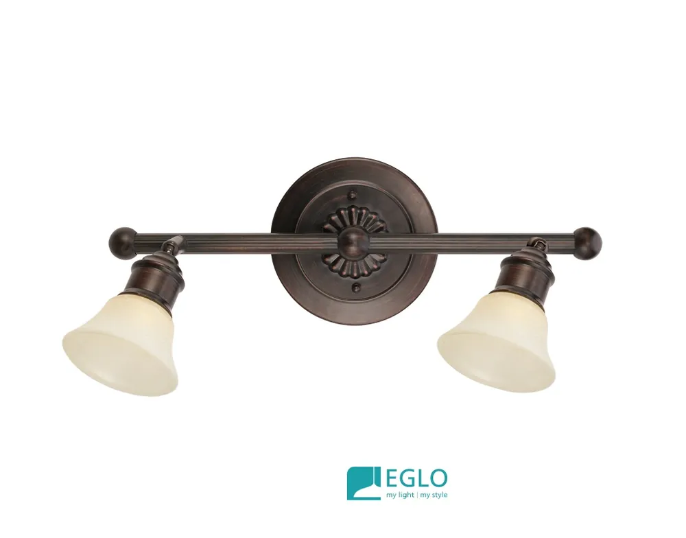 Shop Nu plafoniera ALAMO per interno Eglo 2 luci 89058 30537