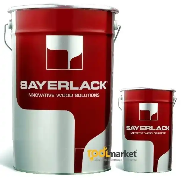 Vernice poliuretanica pigmentata Bianca da 6lt TZ2610/13 + TH0720 da 3lt - SAYERLACK ex8810 29631 + 24097 Koop Online