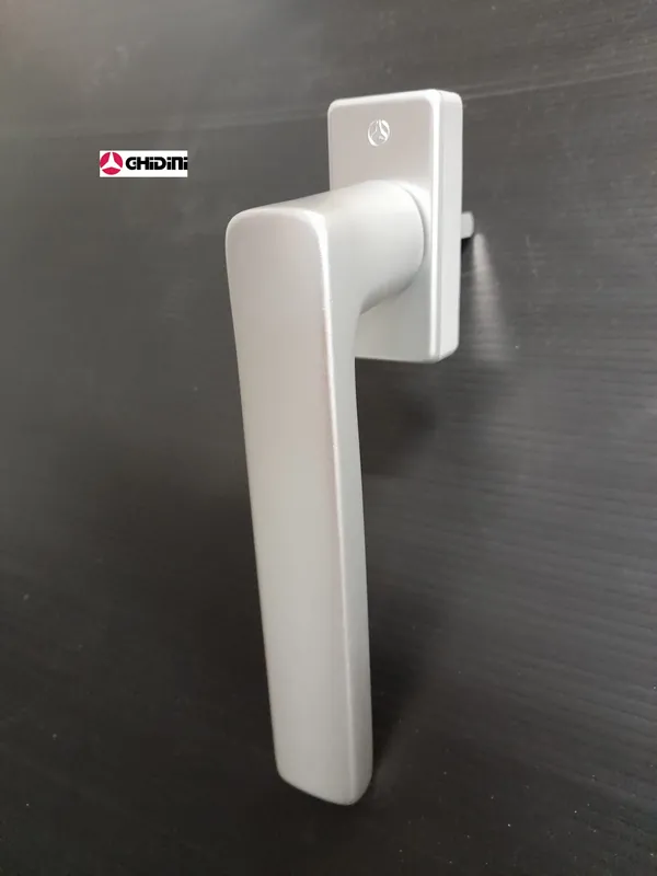 Maniglia e dk Ghidini 7900 Toulon alluminio cromosatinato DK 33109 Bestel Nu
