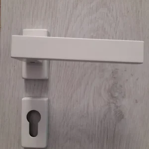 maniglia per porta york Ghidini rettang yale bianco 7147 Op = Op