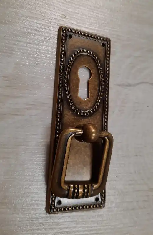 Goedkoop Maniglia anello per mobili con foro chiave UTE 16800