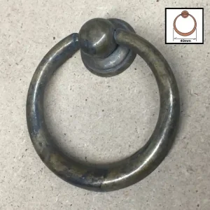 Pendente anello OM133 ottone antico da 40mm 16810 Nieuw