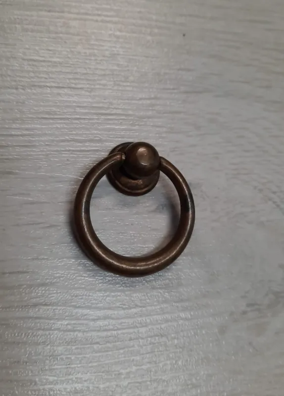 Pendente anello OM133 ottone antico 50 16809 Koopje