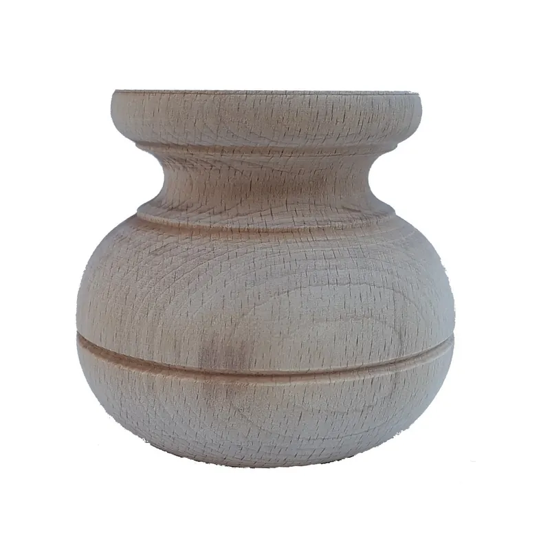 Dagaanbieding Piede in Faggio grezzo per Mobili ø 93 x H 80 mm NN-F006-50026 25828
