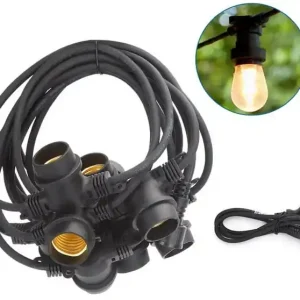 Beste Prijs Serie luminosa 10mt 8 lampade stagno 29265