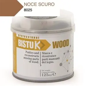 Snelle Levering Stucco legno bicomponente 125 ml Noce scuro 24244 noce sc