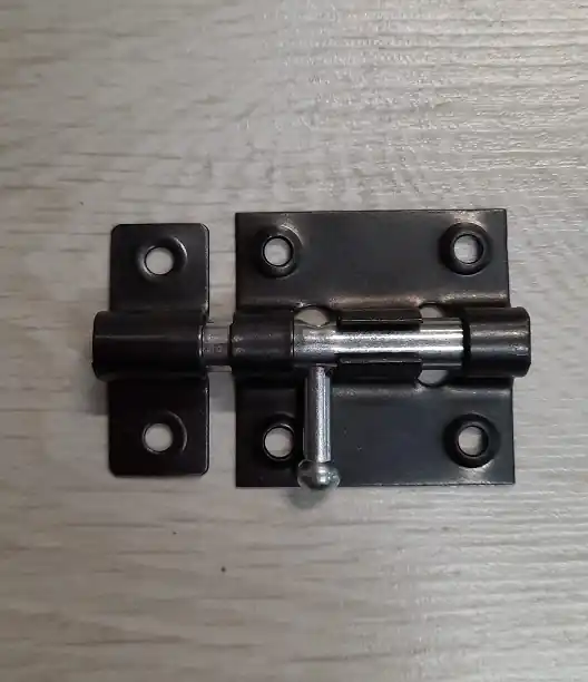 Chiavistello per porta in Acciaio Zincato colore marrone scuro 6 354 Favoriet