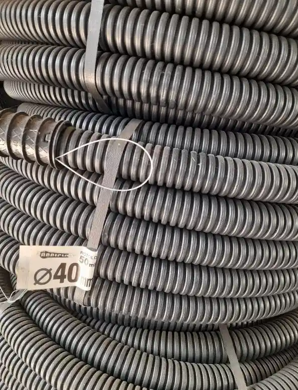 Tubo cavidotto corrugato da 50 MT 40 mm 30105m.2 Voordeelprijs