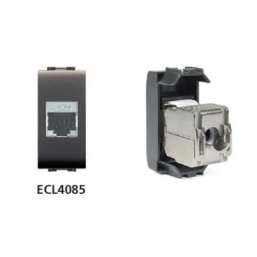 Presa RJ45 LIFE ECL4085 grigio 31997 Shop Nu