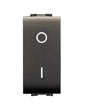 Bipolare interruttore LIFE ECL4085 grigio 24217 Flitsaanbieding