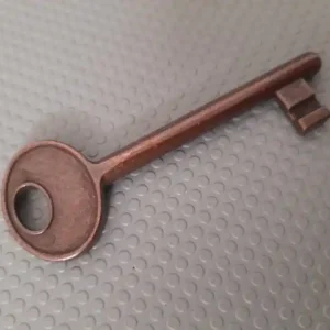 Alleen Vandaag Chiave patent per serratura patent AGB B005020x02 bronzata n° 12 14622 br.12