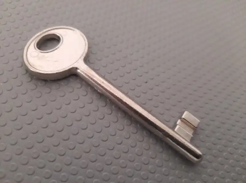 Superprijs Chiave patent per serratura patent AGB B005020x06 Nichelata n° 3 14622nik.3