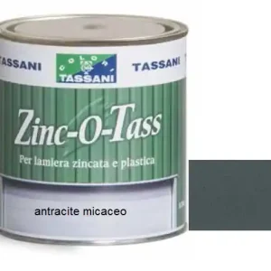 Zinco o tas ANTRACITE smalto ferromicaceo per lamiera zincata e plastica Tassani 2,5 23530 Koop Online