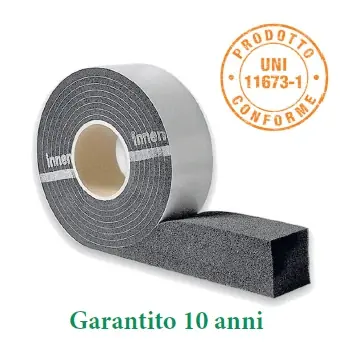Merkproduct Nastro 3 E-UA autoespandente sigillante per infissi a battente classe A da 25 mm da 8 mt 29928