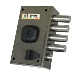 Aanbieding Serratura di sicurezza JM532 Moia ad applicare con chiave a pompa 3198 destra