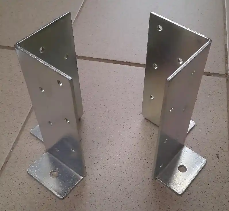 Staffe coppia base pilastro regolabile 45 SIPA 14103 Favoriet