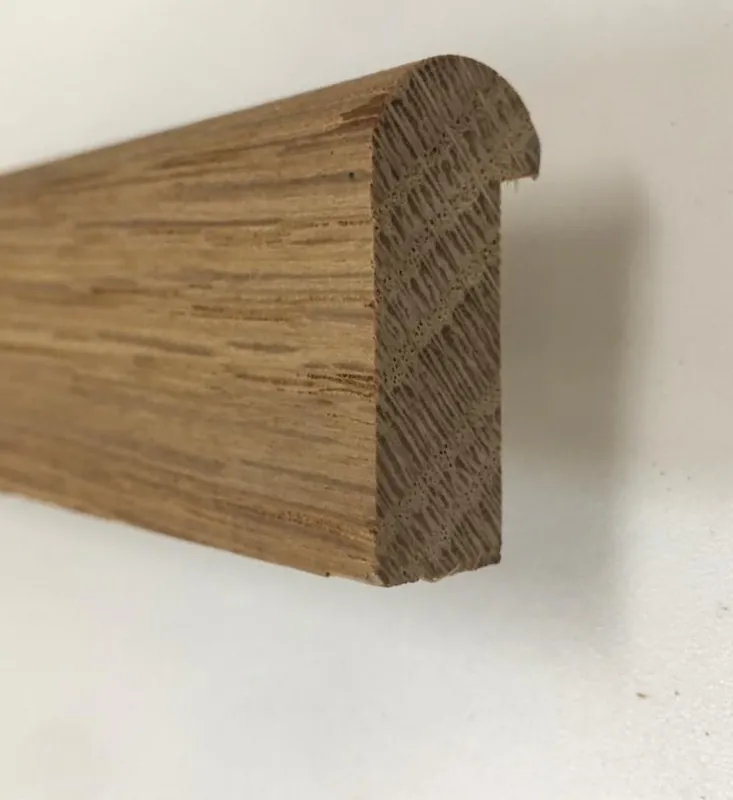 Fermavetro legno sagoma D25 Rovere 20526 Speciale Aanbieding