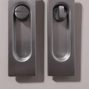 Koop Vandaag Maniglie incasso per porta scorrevole c/ pendente quadro cromo satinato 3663AR Fimet 29048