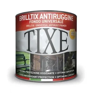 Antiruggine a solvente Brilltix -Tixe color grigio da 500 ml 1875 Betaalbaar