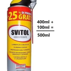 Svitol lubrificante 400+100 Arexons 1 pezzo 780 Betaalbaar