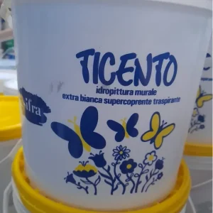 Idropittura traspirante bianca TICENTO Sifra da 5 lt 1813 Koopje