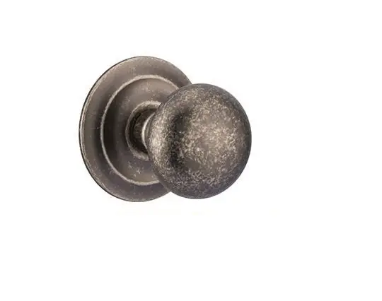 Favoriet Pomolo per porta 75 argento vecchio Reguitti 8547