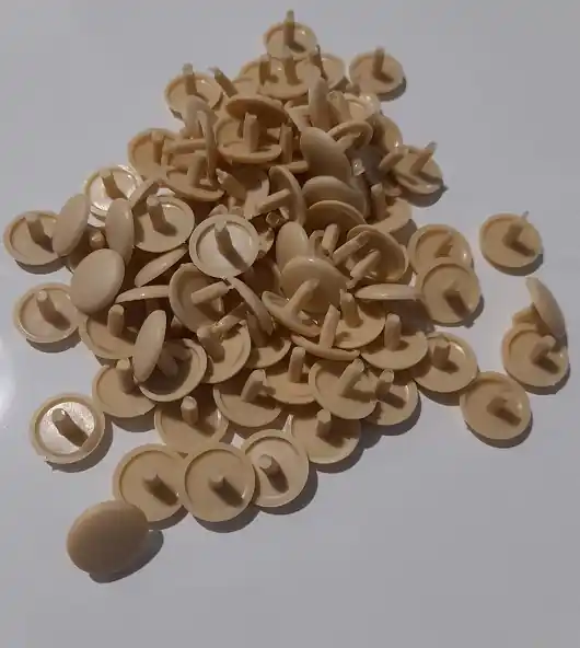 tappi copriviti plastica Ø 12mm conf da 100 pz Avorio 15390 avorio Speciale Aanbieding