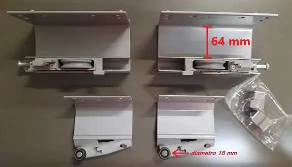 Vendita Online Kit per armadi 3 ante sovrapposte Shop Nu