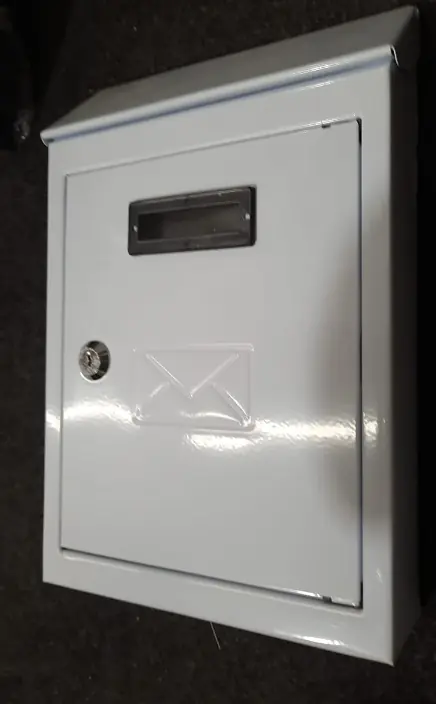 Cassetta postale Economica Tradizionale Bianco 13095 bianco Bestel Nu