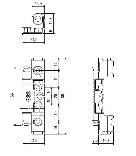 Beste Prijs Supporto forbice a forare - aria 12 A507010501 AGB Artech Copy 11535
