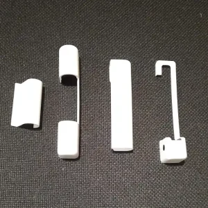 Copertura per cerniere anta ribalta Bianco lucido A51301.xx.91 AGB Destra 14269 Gratis Retour