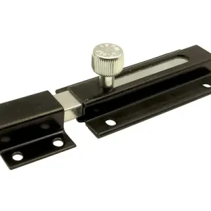 Catenaccio trasversale nero zincato mm 80 art. 30/z 10730 Rechtstreeks Van De Fabrikant