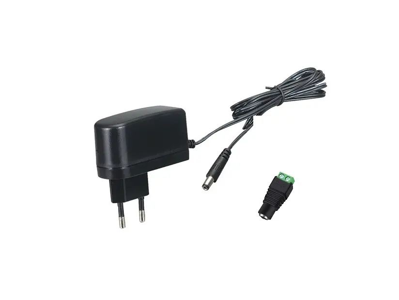 Nu Kopen Alimentatore 12 v diretto 1 A 230V PLUG 5,5*2,1M MKC1210AL + spinotto presa jack 26939 +26168