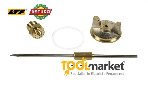 Betaalbaar ricambio ugello per aerografo Asturo E-70 Ugello mm 1.4 2684-1.4