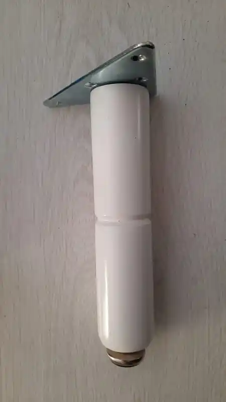 Aanbieding Piede in legno con piastra colore bianco cm20 3096