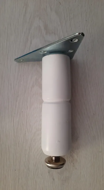 Flitsaanbieding Piede in legno con piastra colore bianco cm15 10755
