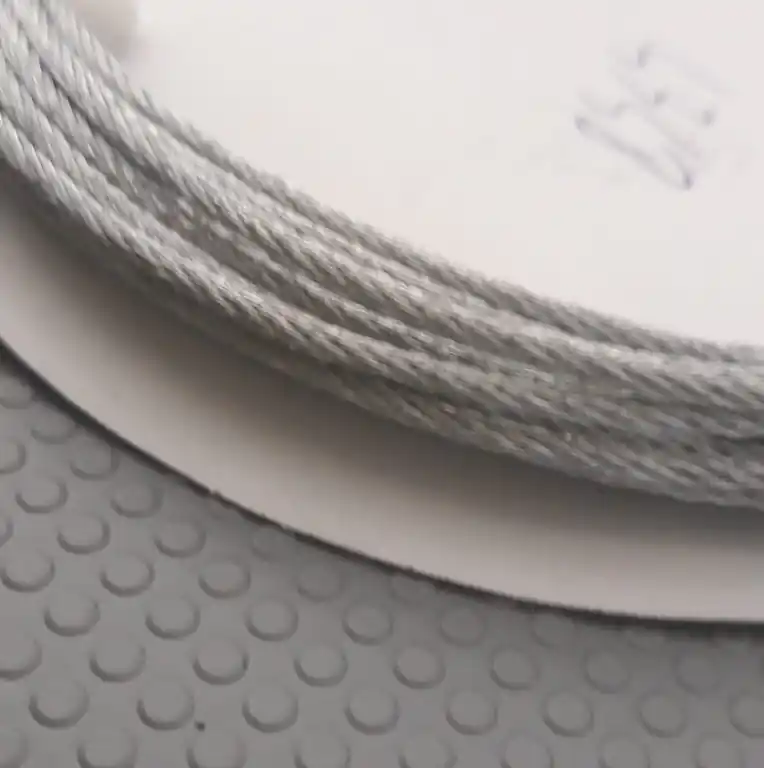 Fune acciaio zincata per Tapparelle Ø 1.8 mm Bobina 100 MT 4321 Premium