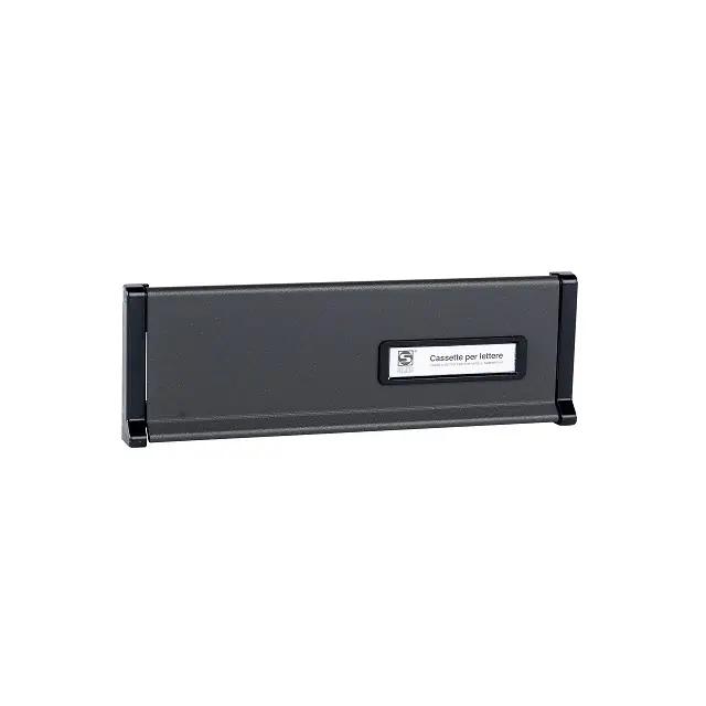 Bucalettere Alluminio vern. grigio ferro 10-600 2443 Speciale Aanbieding