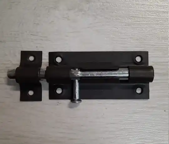 Beste Prijs Chiavistello per porta in Acciaio Zincato colore marrone scuro 10mm 361