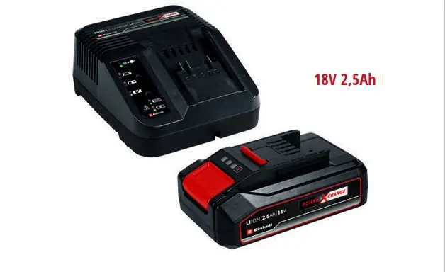 Kit batteria e caricabatteria 18V 2.5 Ah PXC Starter Kit EinHell 30961 Koop Online