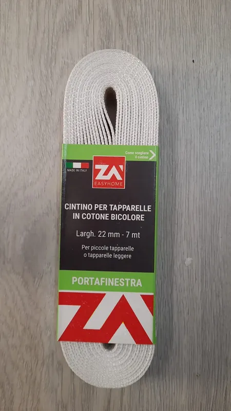 Aanbieding Cintino tapparelle cotone da 7 mt altezza 22 mm 3297