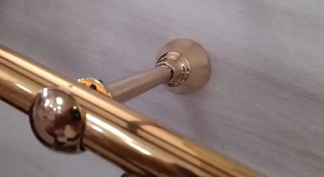 Supporto mensola ottone regolabile per tenda Ø 22 mm 5541 Beste Prijs
