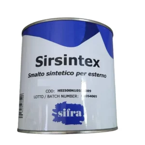 Smalto sintetico Bianco Sirsintex SIFRA Bianco opaco 2.5 lt 17176 Hete Deal