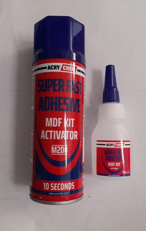 Super adesivo rapido ml 200 + attivatore da 50 ml TEL 3025 Laatste Kans