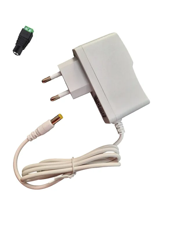 Alimentatore trasformatore 12 v diretto 2 A 230V PLUG 5,5 + spinotto presa jack 30202 + 26168 sp Beperkte Voorraad