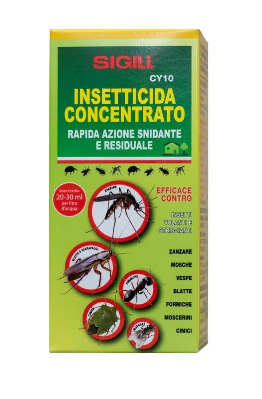 insetticida concentrato da 250 gr CY 10 Sigill 16840 Op = Op