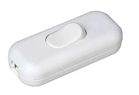 Interruttore passafilo UNIPOLARE bianco passacavo 26972 bianco Dagaanbieding